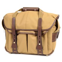 빌링햄 카메라 숄더백 307, Khaki FibreNyte + Chocolate Leather Trim