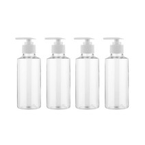 병도매닷컴 투명 주방디스펜서 AC100 + 206흰색마개, 100ml, 4세트