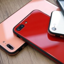 모모켓 아이폰X전용 EX글래스가드 휴대폰 케이스 블랙 아이폰X용
