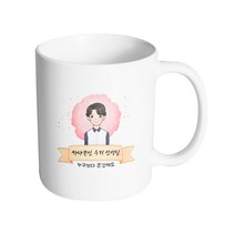 핸드팩토리 카네이션리본남선생님 하나뿐인우리선생님누구보다존경해요 머그컵, 내부 화이트, 1개
