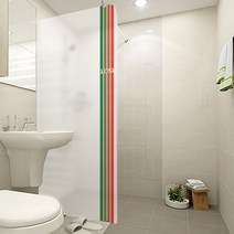 디자인수풀 북유럽 스타일 샤워 윈도우 시트지, SW745