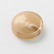 HR빅버튼 루킹 단추 20mm, 떼 베이지, 12개입