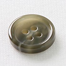 엠버튼 MD 18mm 단추, 카키, 12개