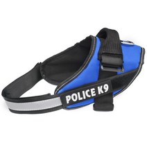 제제펫 반려견 폴리스 K9 하네스 XS, Y106PDRH003, 1세트