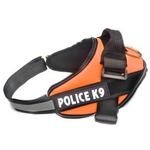 제제펫 반려견 폴리스 K9 하네스 XXL, Y106PDRH002, 1세트