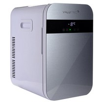 벨류텍 화장품 차량용 겸용 냉온장고 15리터 VR-015L-D, VR-015L-D(레드)