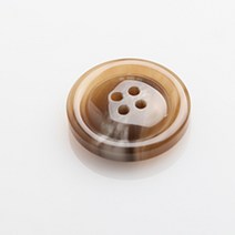 HR빅버튼 막시봉유광 단추 23mm, 베이지, 8개입