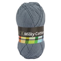 브랜드얀 밀키코튼 BLACK 면혼방 뜨개실, 26번 루블그레이