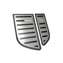 엑스원 카이만 프리미엄 메탈 C필러 스포츠 플레이트 스프라이트 레터링 RAY 기아, 레이