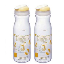 하리오 물병 FP-2C 2p, Y(옐로우), 1200ml
