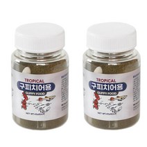 와이비 구피치어 전용사료, 90ml, 2개입