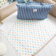 코니아일랜드 사과라벨 여름용 어린이집 낮잠이불세트 메밀 베개솜포함, 색동오리