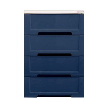 보노하우스 블랑 모던 서랍장 4단, 네이비, 1개