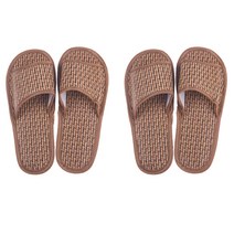 ABM 대나무 슬리퍼 2p, 딥브라운, 2개