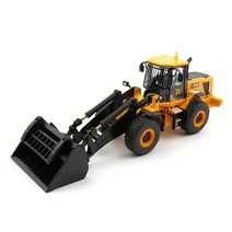 모토아트 레프리카 1/50 JCB 휠로더 WASTEMASTER 중장비모형 MO133663YE, 혼합 색상
