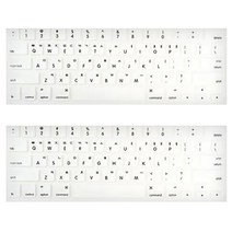 뉴비아 맥북전용 15인치 레티나 키스킨, 화이트, 2개입