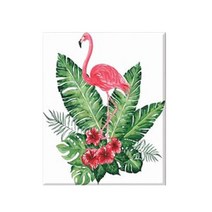 아이러브페인팅 워터아트 DIY 명화그리기 40 x 50 cm, 보태니컬플라망고