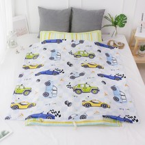 보떼하우스 리플 14온스 통통패드 낮잠이불 일체형 사계절베갯솜 포함, 카레이싱