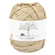 하마나카 에코 안다리아 뜨개실, 169번 베이지, 80m