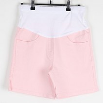 프리티맘 임산부 파스텔 3부 반바지