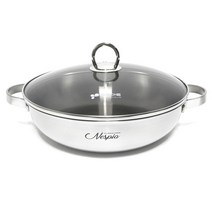 키친아트 네스피아 통5중 궁중전골 냄비 인덕션 IH, 28cm, 실버