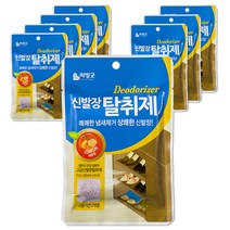 리빙굿 신발장 탈취제 레몬향, 2g, 8개입