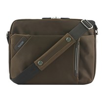 TRASON 태블릿PC 수납형 노트북가방 TS-6717, 다크브라운, 14in