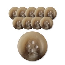 패션포인트 브레인단추 15mm, LBG, 10개입