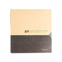 대흥 PVC 명함첩 400매 N400, 흑색