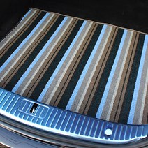 더존 세니스 트렁크매트 스트라이프 블루, 쌍용, 렉스턴2/슈퍼렉스턴 06.3~ YT-06