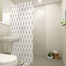 디자인수풀 북유럽 스타일 샤워 윈도우 시트지, SW646