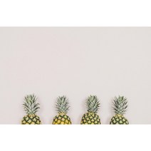 UVDS 주방아트보드 반땅 파인애플, 1개