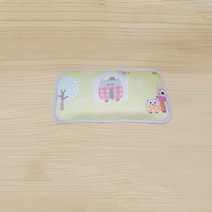편백아트 3D매쉬 큰키즈 주니어 일체형 경추베개, 숲속부엉이