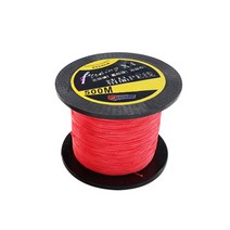 DAH 다이니마 PE 4합사 대용량 낚싯줄 500m, 레드, 1개