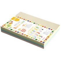 종이문화 스타일리쉬 시즌칼라 색지 혼합 170 SN-Popular Tone Shallow 80g, A4, 260매