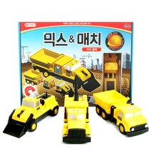 자석나라 믹스&매치 자석블럭 건설차set, 1개, 혼합 색상