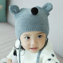 무슈 유아용 레이니 귀달이 모자