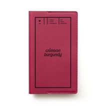 퍼니메이드 드리미하트 다이어리 커버 + 멀티파일 핸디 크림슨, 버건디