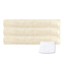 송월타월 프리미엄 크라운50 바스타월 3p + 한국핸드타월, 베이지, 1세트