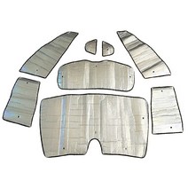 ZHEYANG 벤츠 GLA260/45/Running board 전용 햇빛가리개 풀 세트, 혼합 색상, 1세트