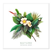 북유럽 캔버스액자 BOT0002 CA 정사각형, 메탈화이트