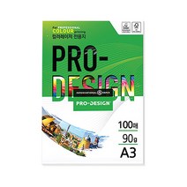삼은파트너스 칼라레이저전용지 ProDesign 90g, A3, 100매