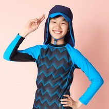 아블로스 스판 아동 플랩 물놀이모자 ABS-RC11N