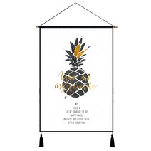 뮤엘 북유럽스타일 금박 인테리어 족자, ML02