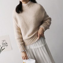 봉봉스토리 임산부 연애시대 니트티셔츠