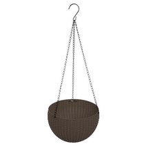 블럭마트 고급 행인 화분, 다크브라운