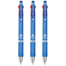 자바펜 제트 3볼 M 0.38mm, 블루, 3개입