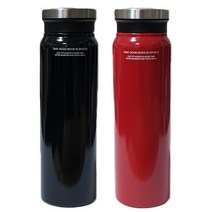 푸코 T21 보온텀블러 2p, 블랙, 레드, 750ml