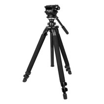 슬릭 PRO 400DX 삼각대 + 웨이펑 WF-500S 비디오 헤드 세트, 삼각대(PRO 400DX) + 헤드(WF-500S)