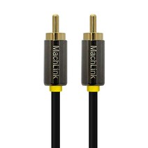 마하링크 1RCA 고급형 케이블 1.5m, ML-1RH015, 혼합 색상